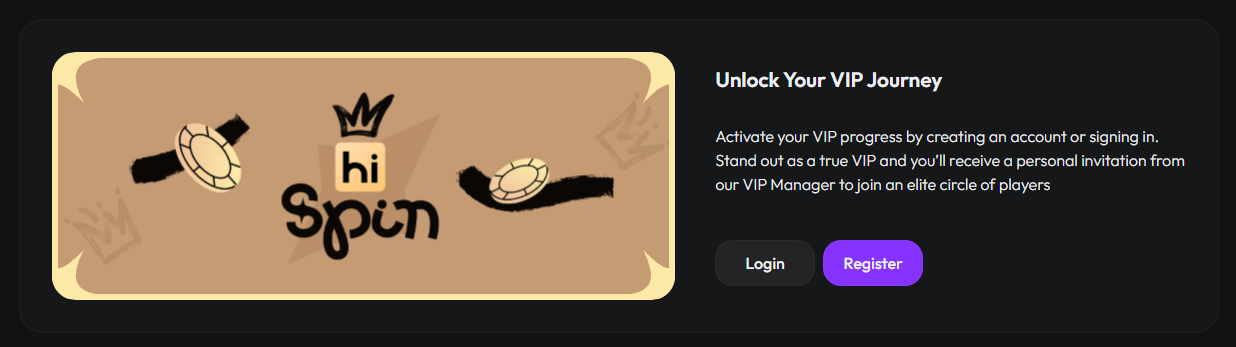 HiSpin VIP Club – Exklusive Belohnungen